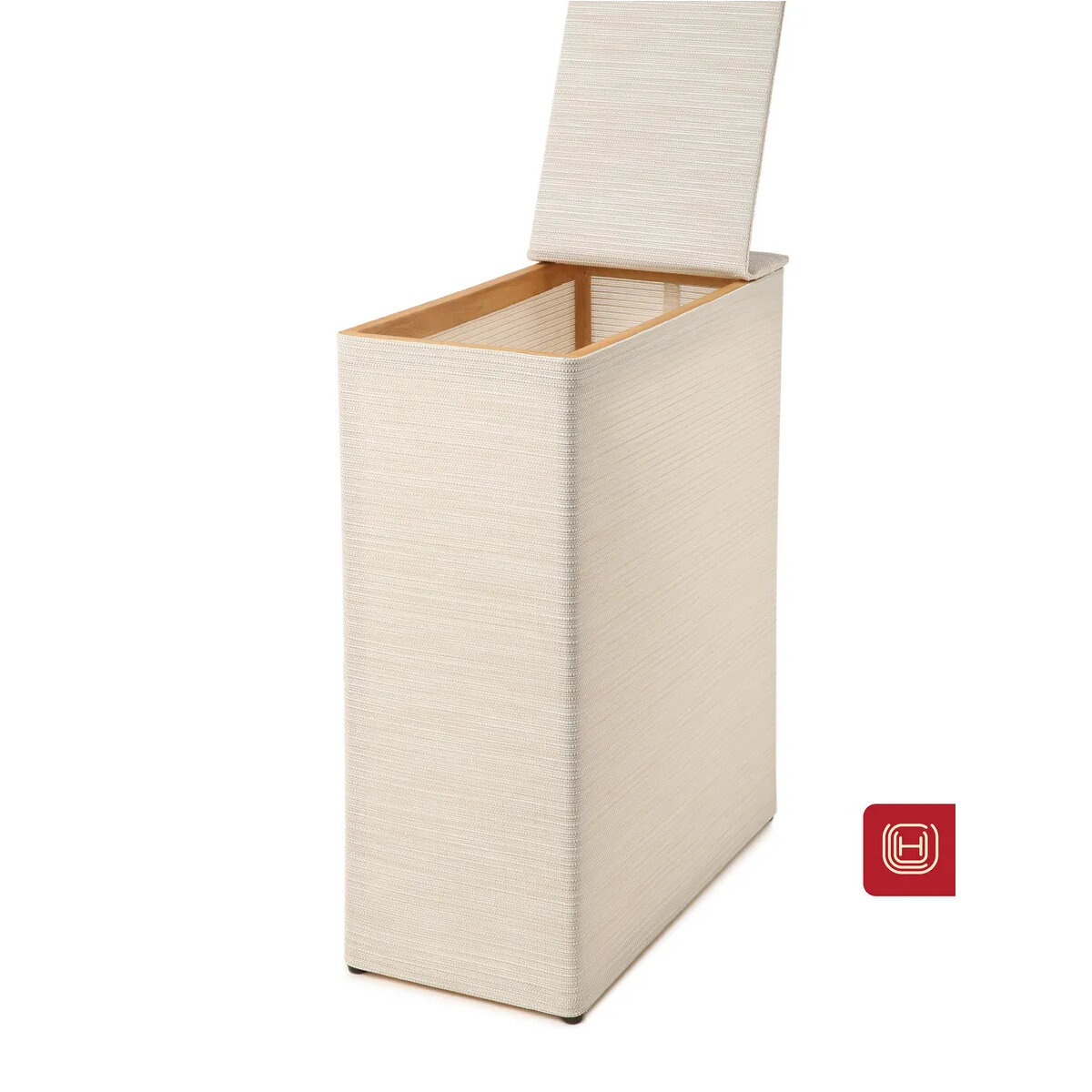 Изображение товара Корзина для белья Casy Home HB-032/00-101005, ширина 46 см, глубина 22 см, высота 58 см, цвет бежевый Изображение товара Корзина для белья Casy Home HB-032/00-101005, ширина 46 см, глубина 22 см, высота 58 см, цвет бежевый