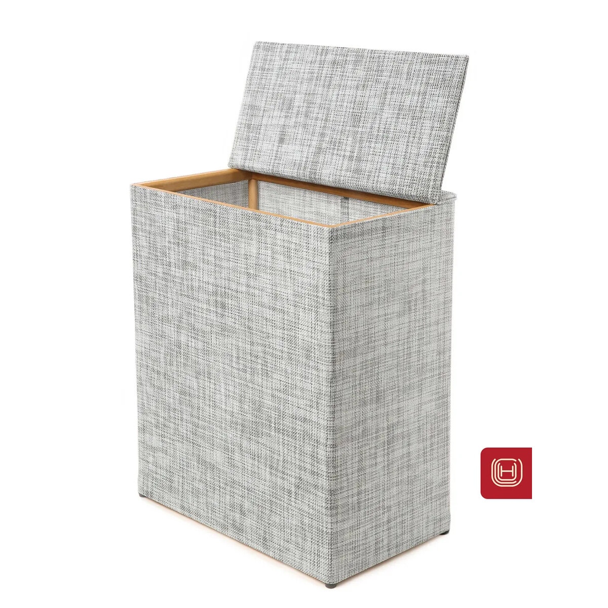 Изображение товара Корзина для белья Casy Home HB-043/00-101009, ширина 46 см, глубина 27 см, высота 57 см, цвет серый Изображение товара Корзина для белья Casy Home HB-043/00-101009, ширина 46 см, глубина 27 см, высота 57 см, цвет серый