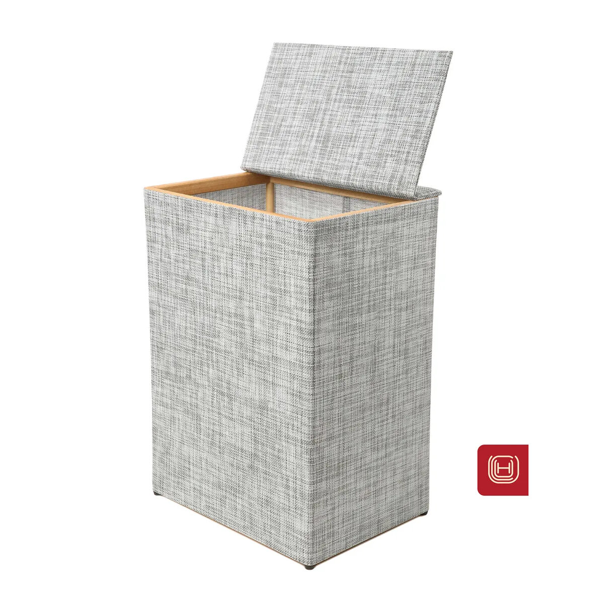 Изображение товара Корзина для белья Casy Home HB-053/00-101012, ширина 42 см, глубина 32 см, высота 60 см, цвет серый Изображение товара Корзина для белья Casy Home HB-053/00-101012, ширина 42 см, глубина 32 см, высота 60 см, цвет серый
