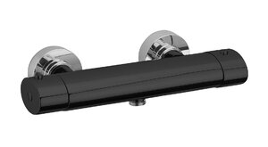 Изображение товара Смеситель Webert Wolo WO980102564 для душа, черный матовый