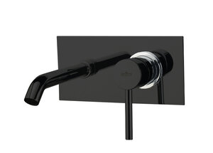 Изображение товара Смеситель для раковины Webert Elio EL830606564 черный хром однорычажный встроенный