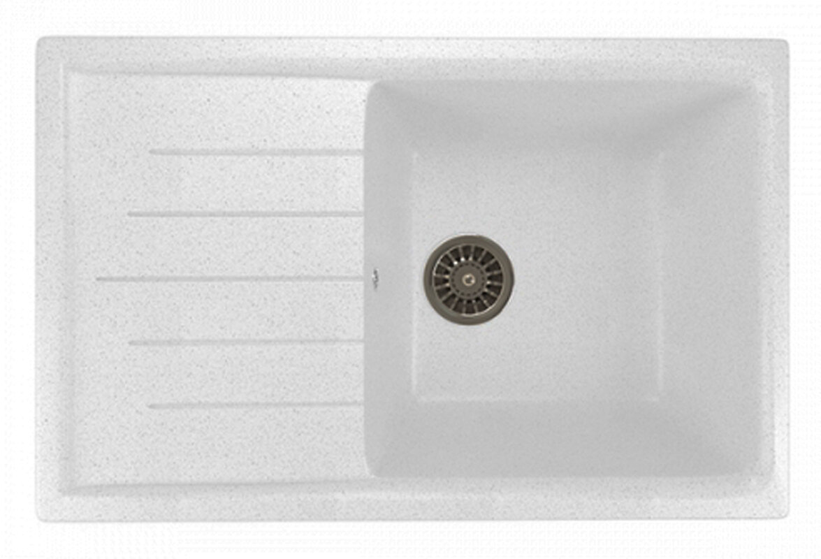 Изображение товара Кухонная мойка Mixline ML-GM19 75х49.5 см врезная из искусственного камня