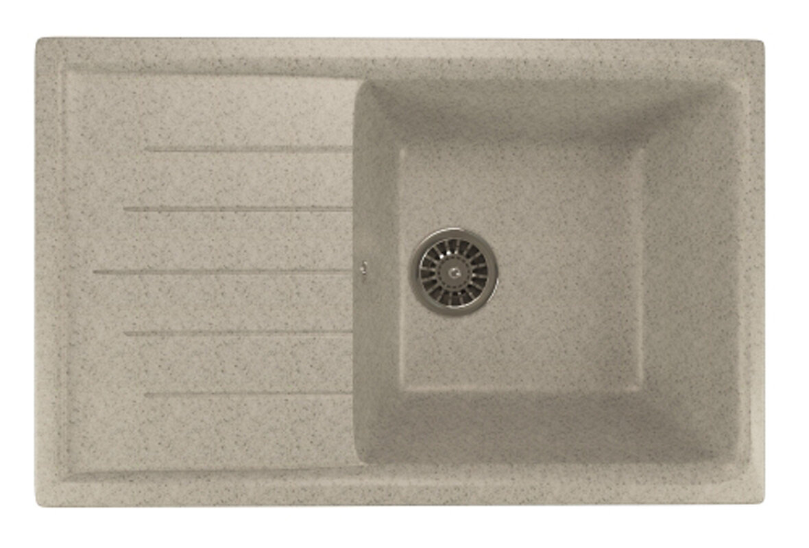 Изображение товара Кухонная мойка Mixline ML-GM19 (310) из искусственного камня серого цвета 75х49.5 см Изображение товара Кухонная мойка Mixline ML-GM19 (310) из искусственного камня серого цвета 75х49.5 см
