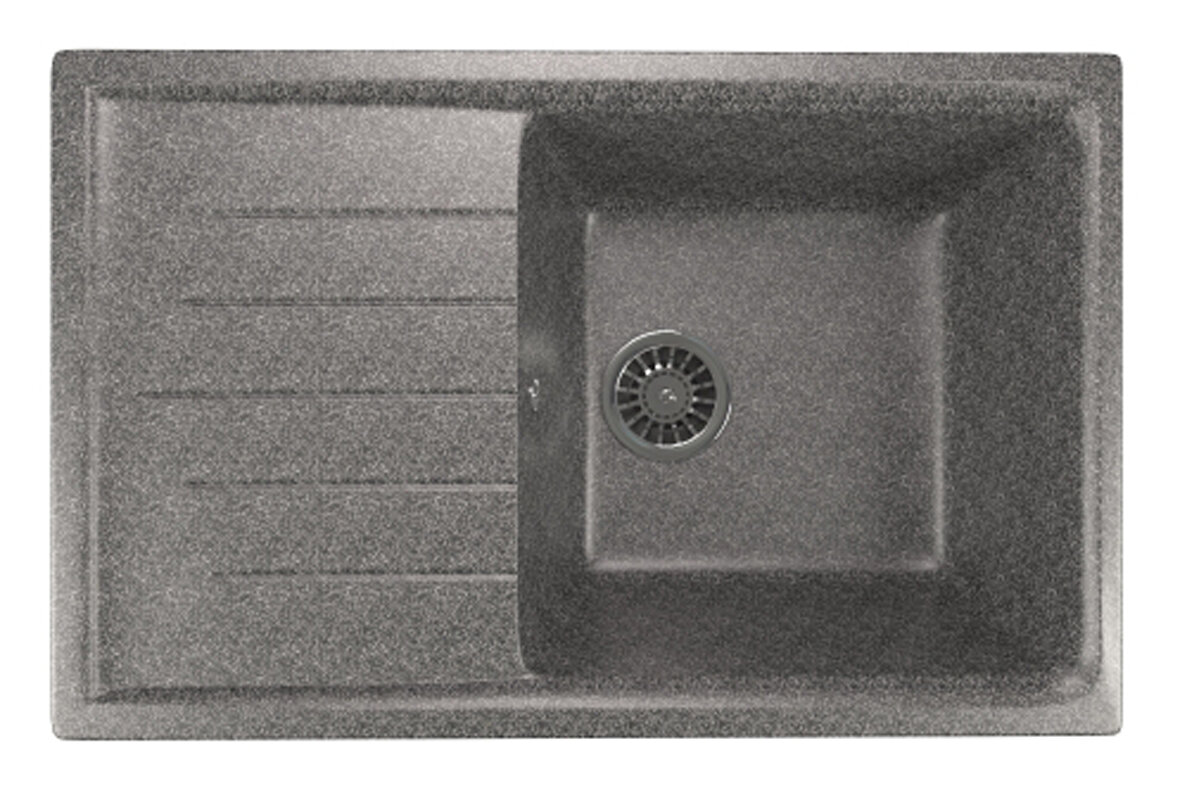 Изображение товара Кухонная мойка Mixline ML-GM19 309 врезная сверху искусственный камень 75х49.5 см