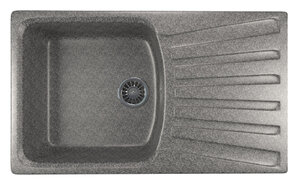 Изображение товара Кухонная мойка Mixline ML-GM20 309 врезная сверху темно-серая 85х49.5х19 см