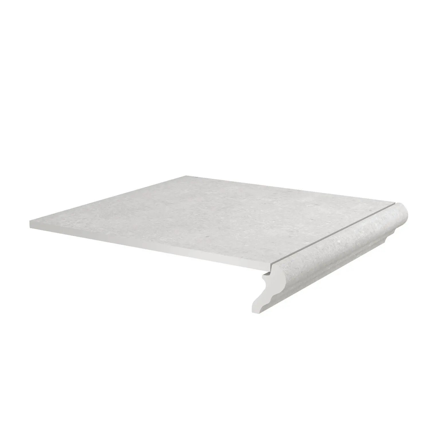 Изображение товара Ступень, керамогранит Kerama Marazzi Коллиано SG912900NGTF, 30 x 30 см, фронтальная, светло-серый
