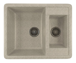 Изображение товара Кухонная мойка Mixline ML-GM21 310 из искусственного камня серый 61х49.5 см