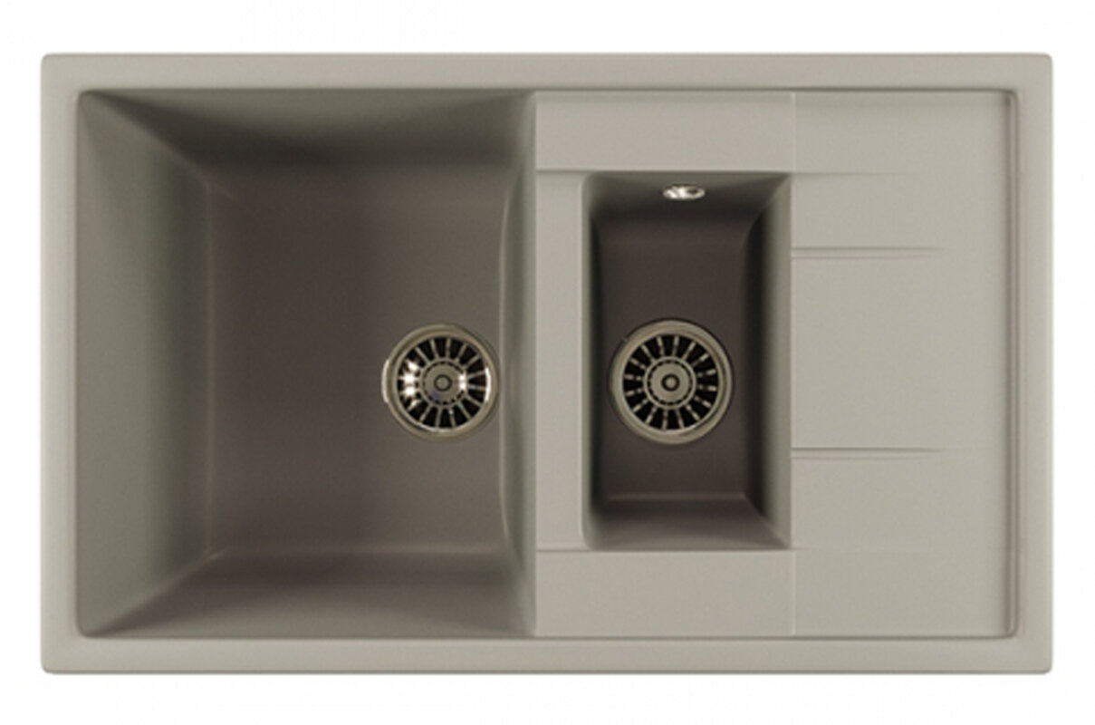 Изображение товара Кухонная мойка из искусственного камня Mixline ML-GM22 графит 77x49.5 см Изображение товара Кухонная мойка из искусственного камня Mixline ML-GM22 графит 77x49.5 см