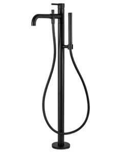 Изображение товара Смеситель Webert Elio EL851101560 для ванны напольный, черный матовый