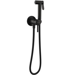 Изображение товара Гигиенический душ Teska Pulito, BTK68040, со смесителем, черный матовый