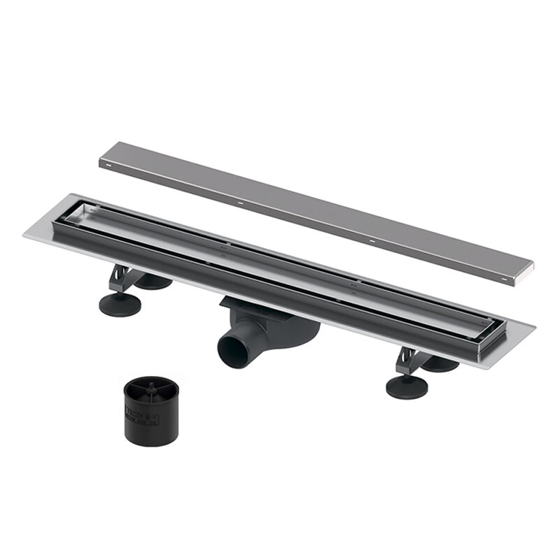 Изображение товара Комплект дренажный TECE Linus 15103079 70 см для укладки в пол с монтажом под плитку