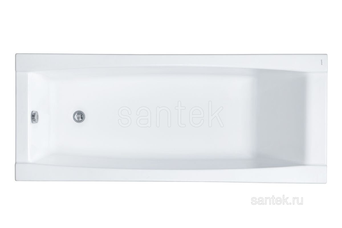 Изображение товара Ванна Santek Санторини 170-70 WH30. 2. 487 - акрил прямоугольная, 170x70 см Изображение товара Ванна Santek Санторини 170-70 WH30. 2. 487 - акрил прямоугольная, 170x70 см