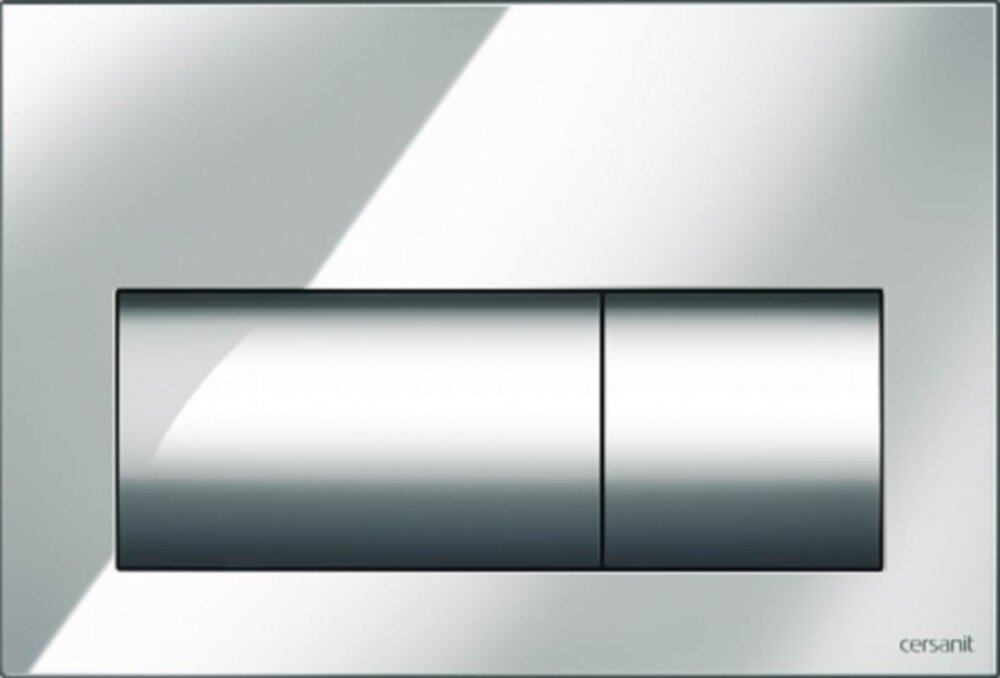 Изображение товара Смывная клавиша Cersanit Presto BU-PRE/Cg хром глянцевый