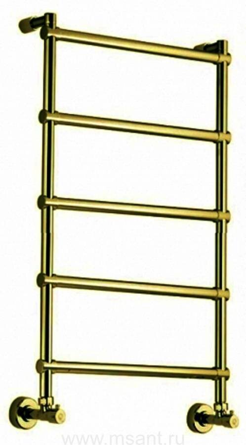 Изображение товара Полотенцесушитель водяной Margaroli Sole 442-5 4424705OBN, высота 89.6 см, ширина 53 см