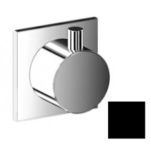 Изображение товара Кран запорный (внешняя часть) Webert Elio El690102560 встраиваемый, подключение 3/4", черный матовый