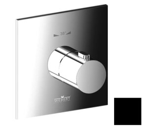 Изображение товара Термостатический встраиваемый смеситель для душа Webert Elio El972101560 черный матовый
