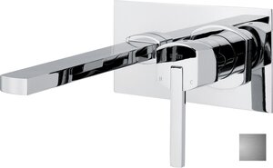 Изображение товара Смеситель Webert Azeta New AA830606345 для раковины настенный, хром