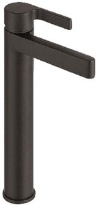 Изображение товара Смеситель Webert DoReMi DR830402564 для раковины высокий, с донным клапаном, черный матовый