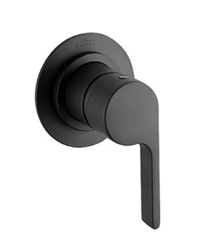 Изображение товара Смеситель Webert DoReMi DR880101560 для душа, черный матовый
