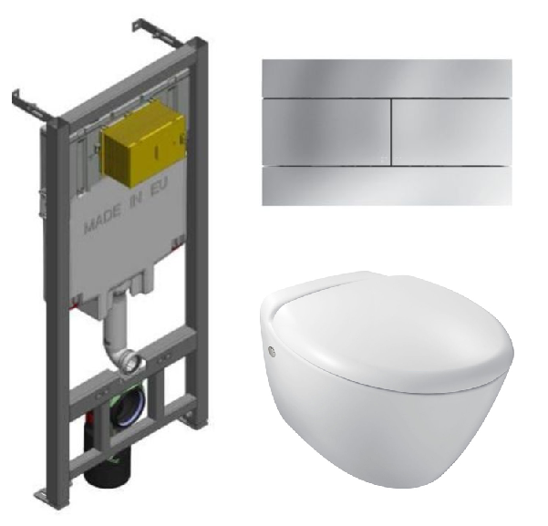 Изображение товара Инсталляция Jacob Delafon с унитазом Presquile