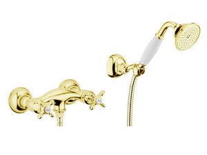 Изображение товара Смеситель Webert Ottocento OT760101010 для душа, с душевым гарнитуром, золото
