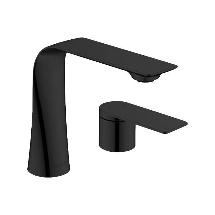 Изображение товара Смеситель Duravit D.1 D11120002046 для раковины, ручка г-образная, черный матовый Изображение товара Смеситель Duravit D.1 D11120002046 для раковины, ручка г-образная, черный матовый