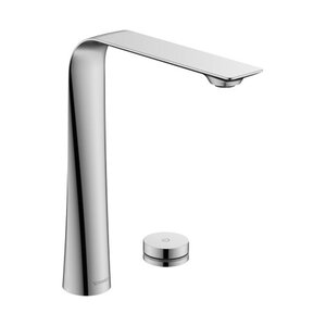 Изображение товара Смеситель Duravit D.1 D11110008010 для раковины высокий, электронный с питанием от сети, хром