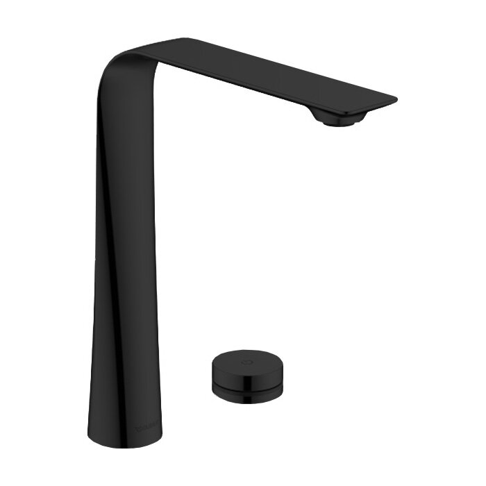 Изображение товара Смеситель Duravit D.1 D11110007046 для раковины высокий, электронный с питанием от батареи, черный матовый