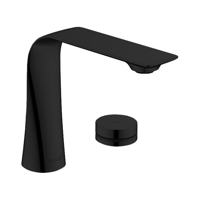 Изображение товара Duravit D. 1 D11100007046 - электронный смеситель, черный матовый, 2 отверстия Изображение товара Duravit D. 1 D11100007046 - электронный смеситель, черный матовый, 2 отверстия