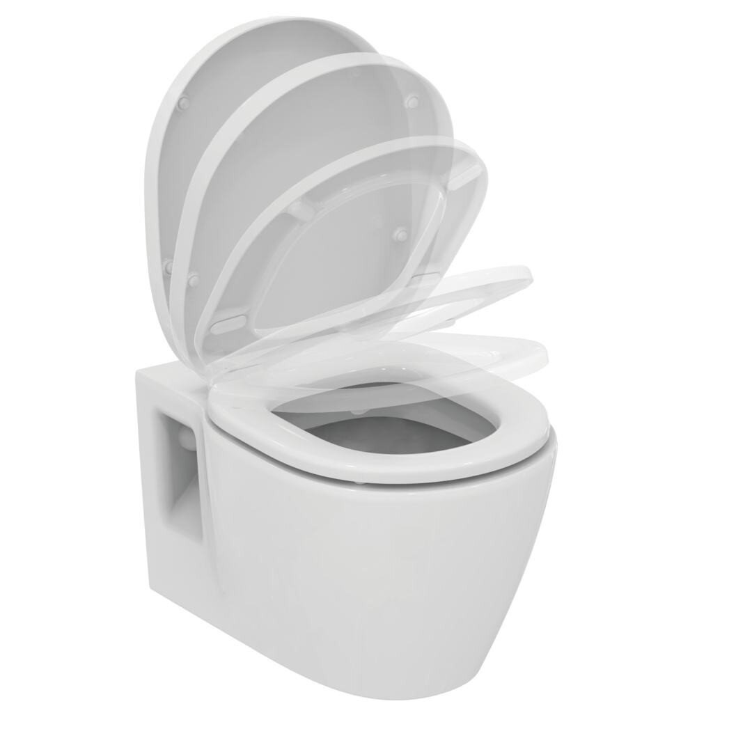 Изображение товара Подвесной унитаз Ideal Standard Connect E272701, с сиденьем микролифт, белый