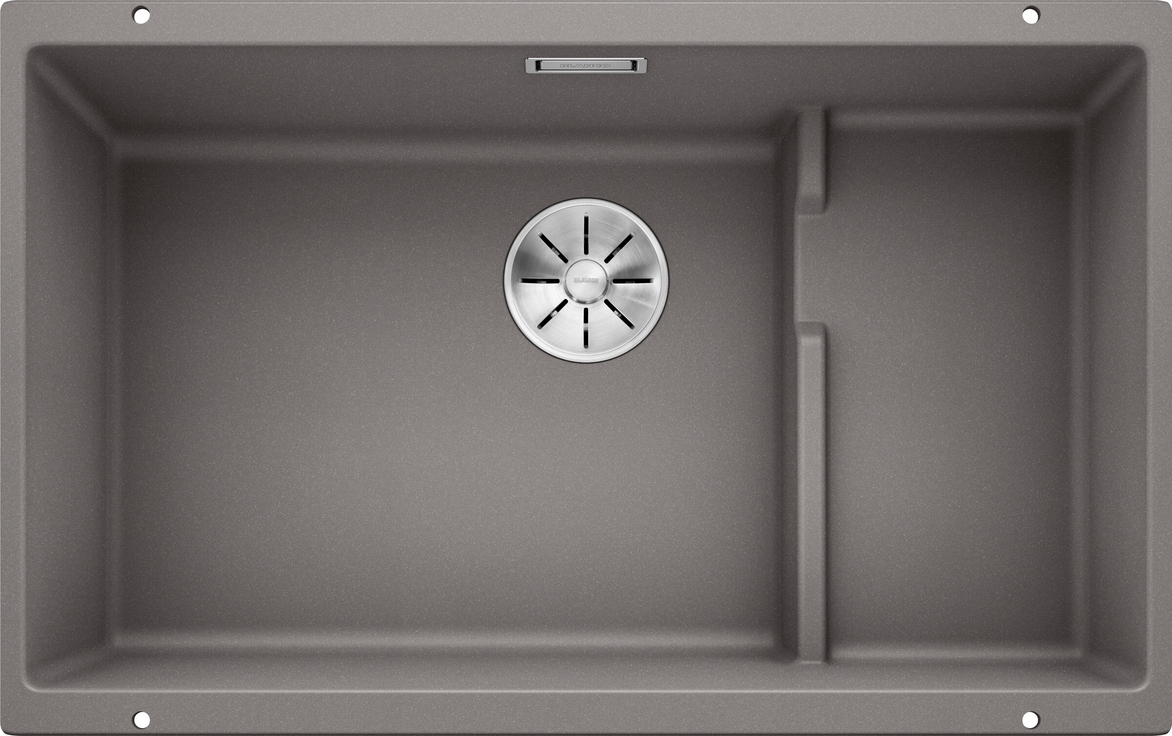Изображение товара Кухонная мойка Blanco Subline 700-U Level из Silgranit PuraDur, серый, Германия