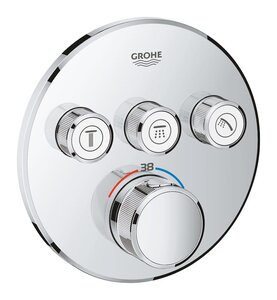 Изображение товара Термостат для ванны и душа Grohe Grohtherm Smartcontrol, 29121000, хром