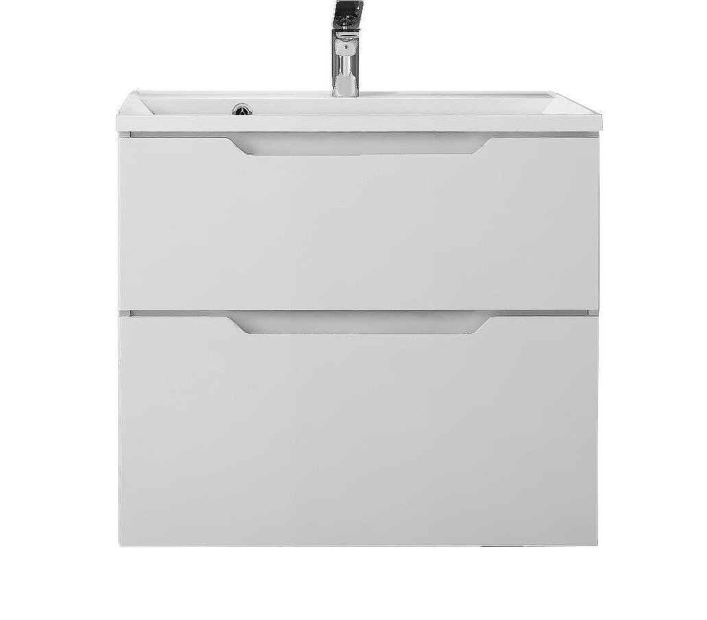 Изображение товара Тумба под раковину Raval Wector Wct.01.60/P/W/MD, 60 см, подвесная, белая Изображение товара Тумба под раковину Raval Wector Wct.01.60/P/W/MD, 60 см, подвесная, белая