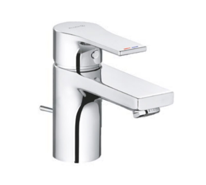 Изображение товара Смеситель Kludi Zenta Sl 482770565 для раковины 75, для проточных водонагревателей, хром