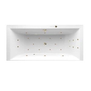 Изображение товара Гидромассажная акриловая ванна Jacob Delafon Evok E60269RU-00 ULTRA BR, 180 x 80 см, белая, форсунки бронза
