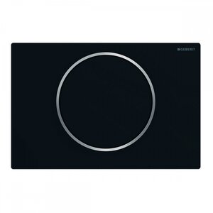 Изображение товара Смывная клавиша Geberit Sigma Type 10 115.758.14.5 для унитаза, черный (не оставляет отпечатки пальцев)
