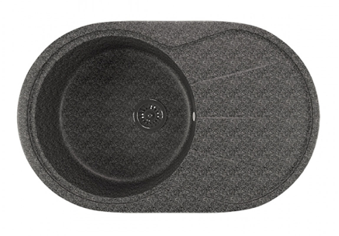 Изображение товара Кухонная мойка Mixline ML-GM29 75x48 см искусственный камень темно-серая врезная Изображение товара Кухонная мойка Mixline ML-GM29 75x48 см искусственный камень темно-серая врезная