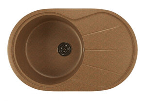 Изображение товара Кухонная мойка Mixline ML-GM29 терракотовая врезная 75х48 см