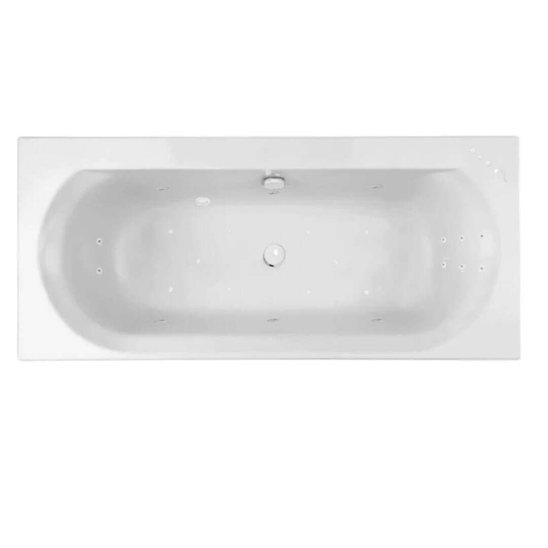Изображение товара Гидромассажная акриловая ванна Jacob Delafon Elise E60279RU-01 ULTRA WH, 170 x 75 см, белая, форсунки белые