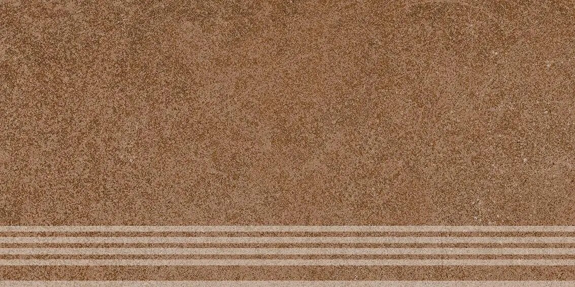 Изображение товара Ступень, керамогранит Kerama Marazzi Руссильон KM6060G0661RGRF, 30 x 60 см, коричневый Изображение товара Ступень, керамогранит Kerama Marazzi Руссильон KM6060G0661RGRF, 30 x 60 см, коричневый