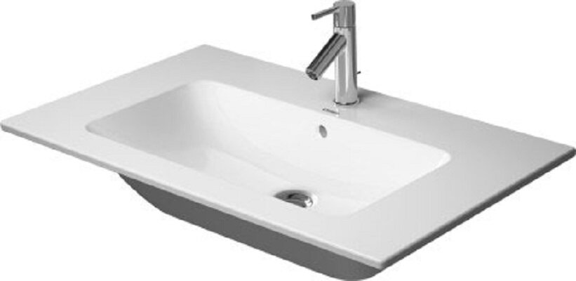Изображение товара Раковина для мебели Duravit Me by Starck 2336830000 83 x 49 х 18 см накладная, белый