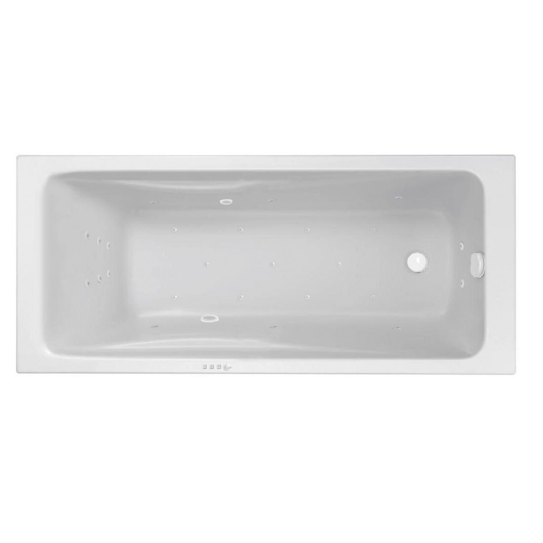 Изображение товара Гидромассажная акриловая ванна Jacob Delafon Odeon Up E60491RU-00 ULTRA NANO WH, 170 x 75 см, белая, форсунки белые Изображение товара Гидромассажная акриловая ванна Jacob Delafon Odeon Up E60491RU-00 ULTRA NANO WH, 170 x 75 см, белая, форсунки белые