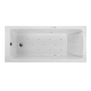Изображение товара Гидромассажная акриловая ванна Jacob Delafon Sofa E60515RU-01 ULTRA NANO CR, 170 x 75 см, каркас в подарок, белая, форсунки хром