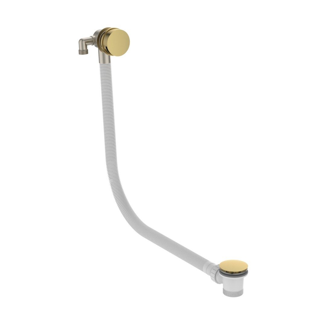 Изображение товара Слив-перелив Ideal Standard E1488A2 для акриловых ванн, PVD золото шлифованное