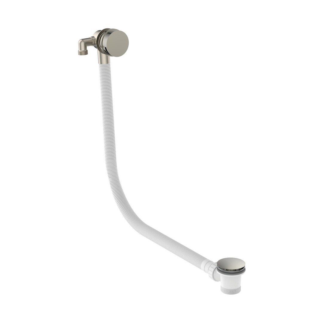 Изображение товара Слив-перелив Ideal Standard E1488GN для акриловых ванн, PVD серебряный шторм