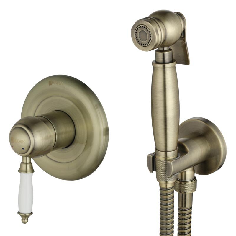 Изображение товара Гигиенический душ Lemark Villa LM4819B бронза с однорычажным управлением