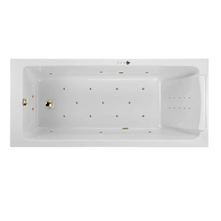Изображение товара Гидромассажная акриловая ванна Jacob Delafon Sofa E6D300RU-00 ULTRA NANO BR, 150 x 70 см, белая, форсунки бронза Изображение товара Гидромассажная акриловая ванна Jacob Delafon Sofa E6D300RU-00 ULTRA NANO BR, 150 x 70 см, белая, форсунки бронза