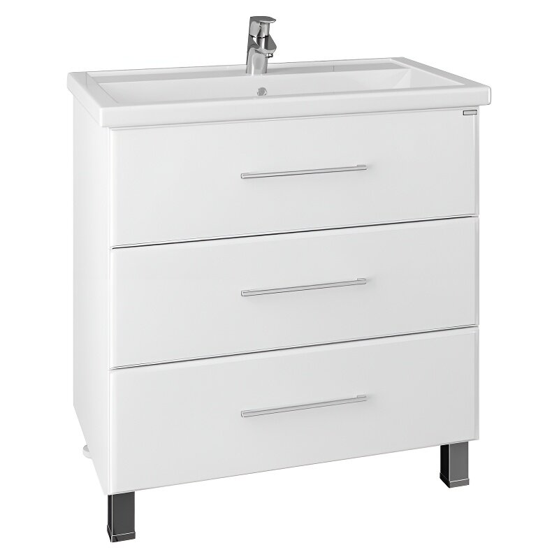 Изображение товара Тумба под раковину СаНта Омега 80 см (207006) белая