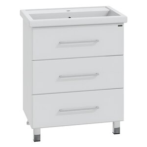 Изображение товара Тумба под раковину СаНта Омега 207039, 70 см, белая напольная