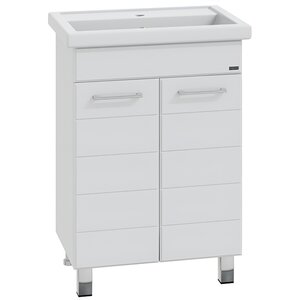 Изображение товара Тумба под раковину СаНта Омега 207044, 60 см, белая